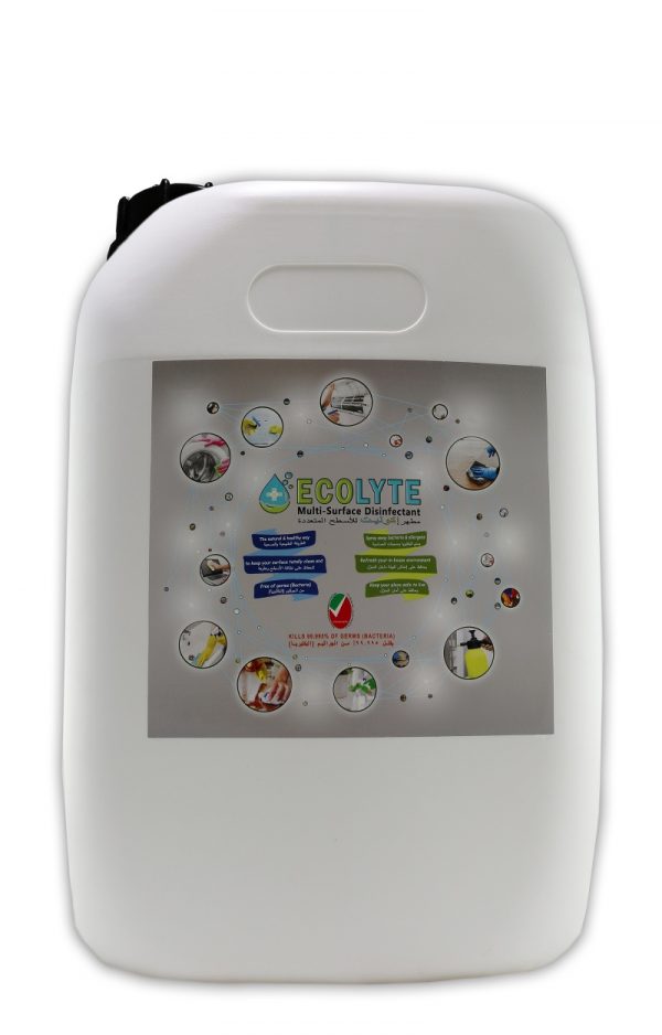 ECOLYTE MULTI SURFACE DISINFECTANT SOLUTION 20 LITRE
