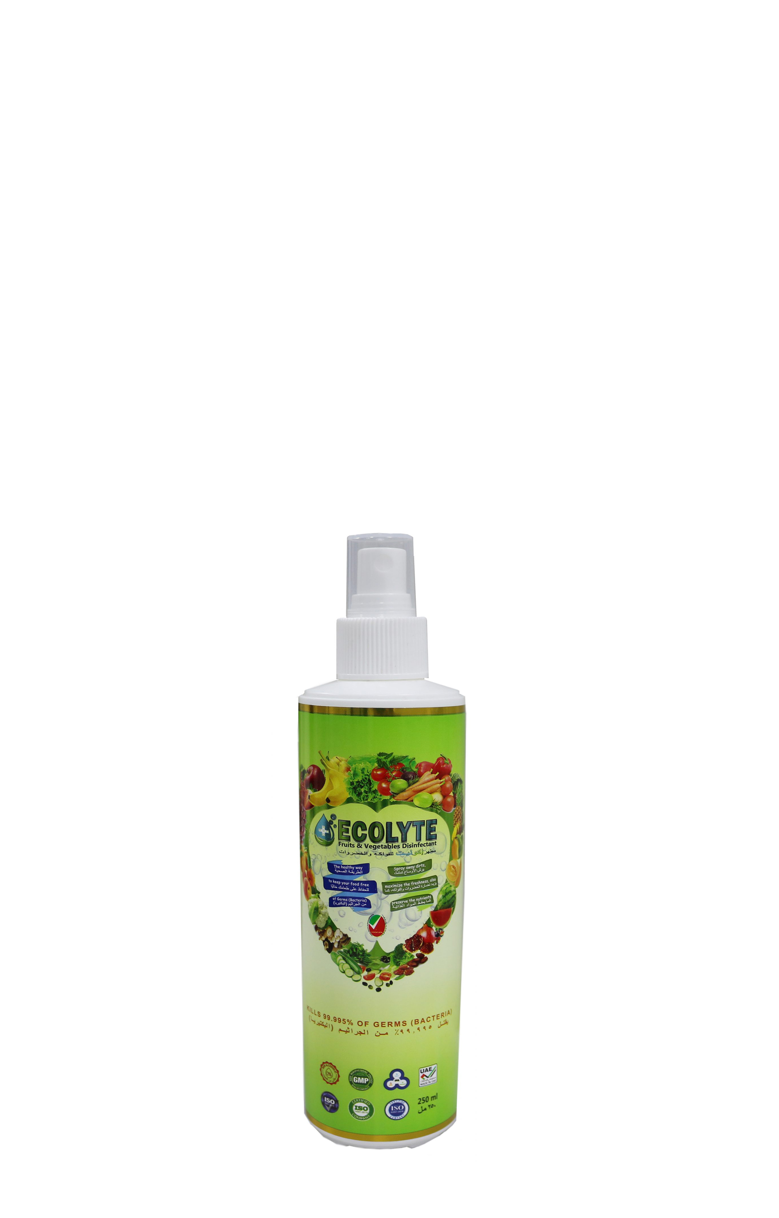 Ecolyte Fruits & Vegetables Disinfectant 100% Natural - 250 ml