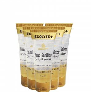 ECOLYTE+® Travel Pocket Size Hand Sanitizer 25ml Gel - Case of 300PC