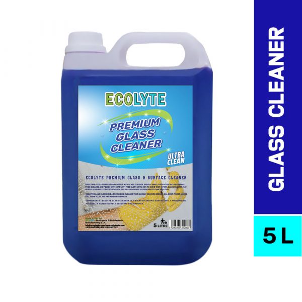 Ecolyte Premium Glass Cleaner Original Blue 5L 3