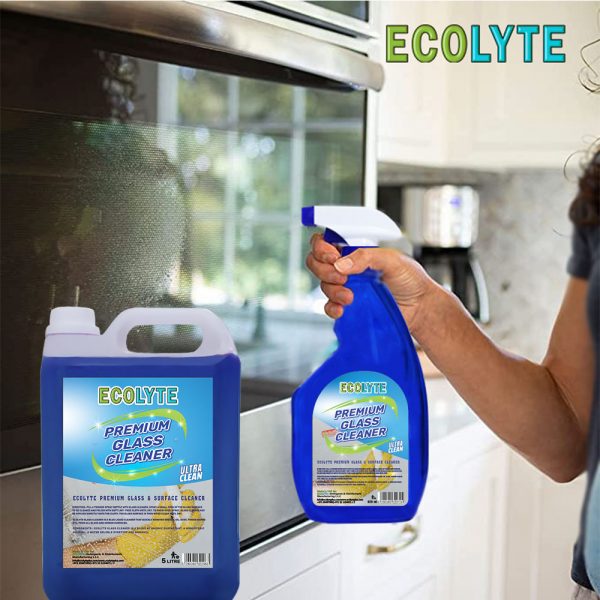 Ecolyte Premium Glass Cleaner Original Blue 5L 4