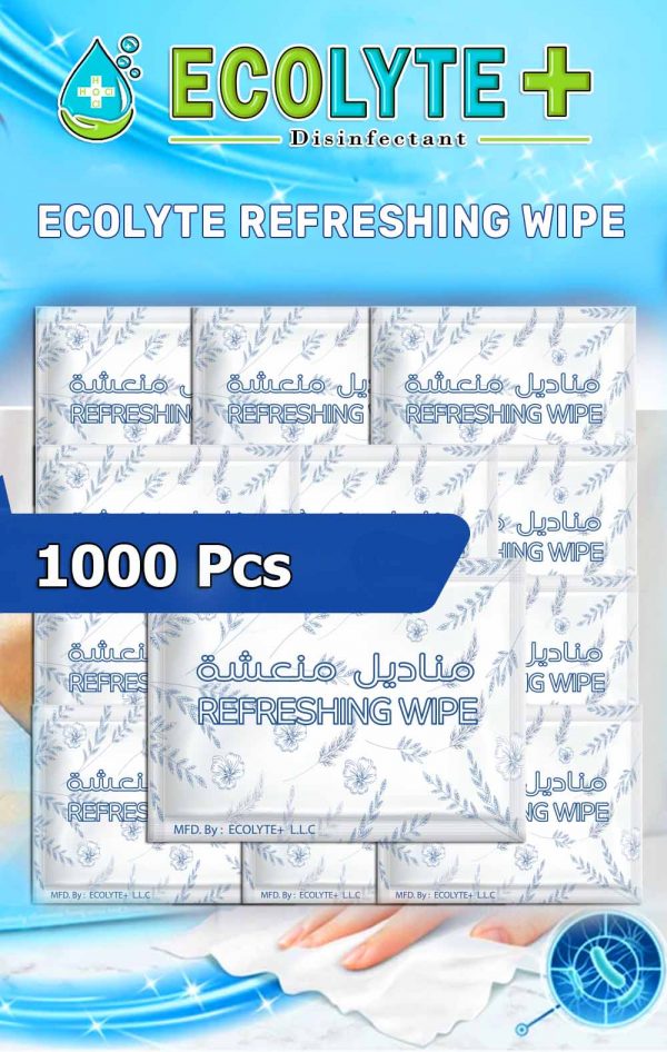 ecolyte refreshing wipe