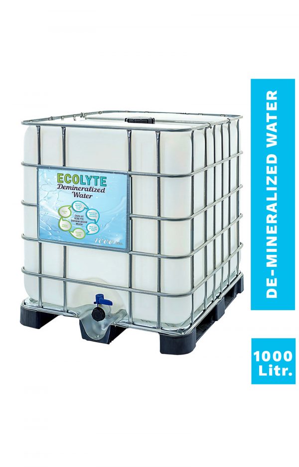 Ecolyte-Demineralized Water 1000LTR